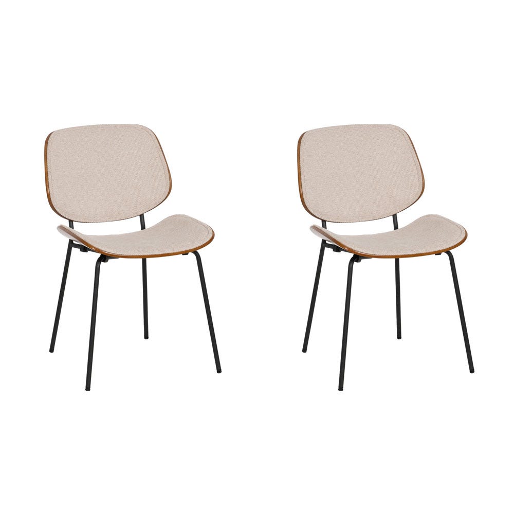 Lolahome Pack De 2 Sillas Mariposa