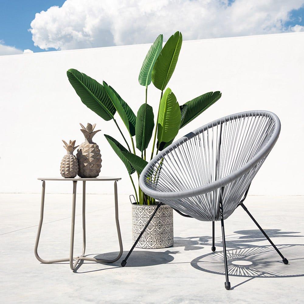 Lolahome Pack De 2 Sillones De Jardín Acapulco