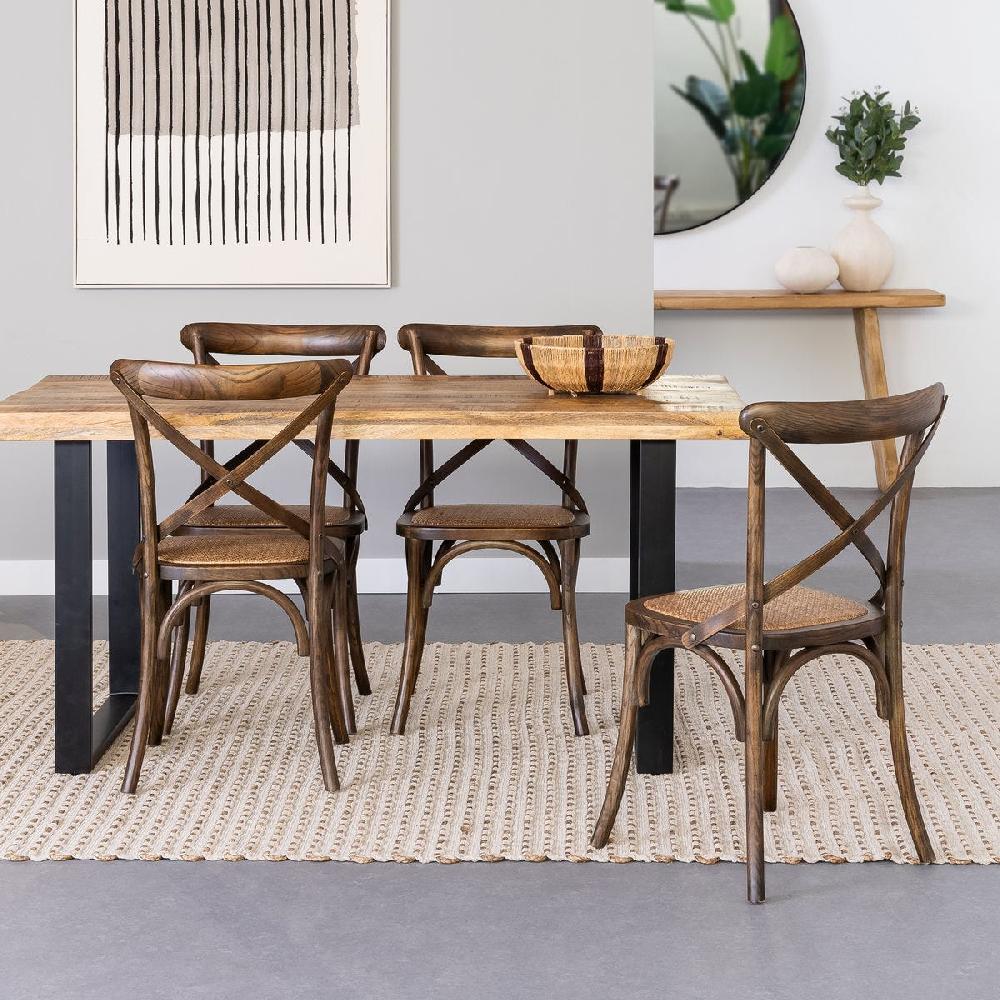 lolahome Pack de 4 sillas Aspas