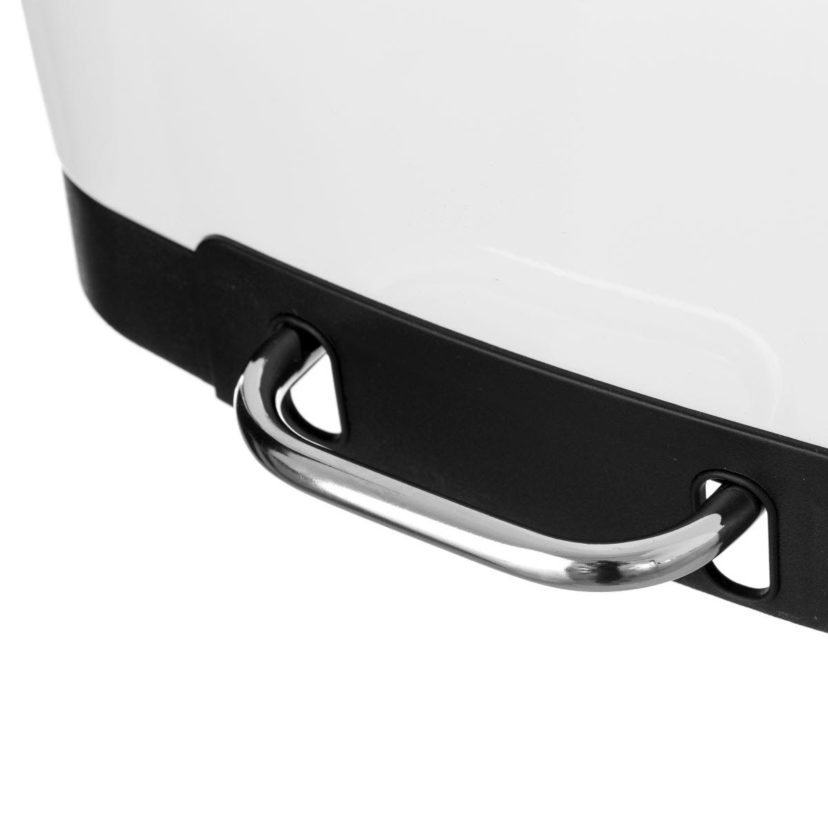 lolahome Papelera 12 litros blanco