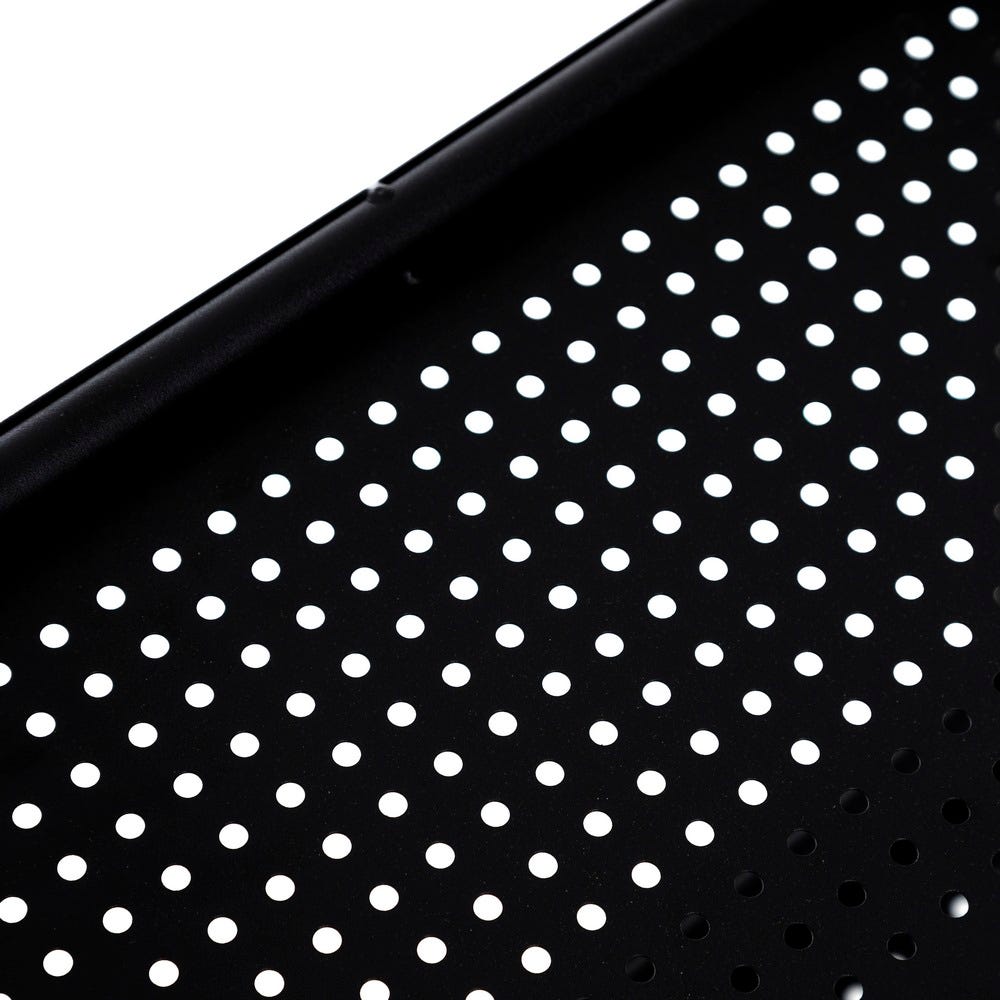 Lolahome Perchero De Baño Metálico Negro De 177cm