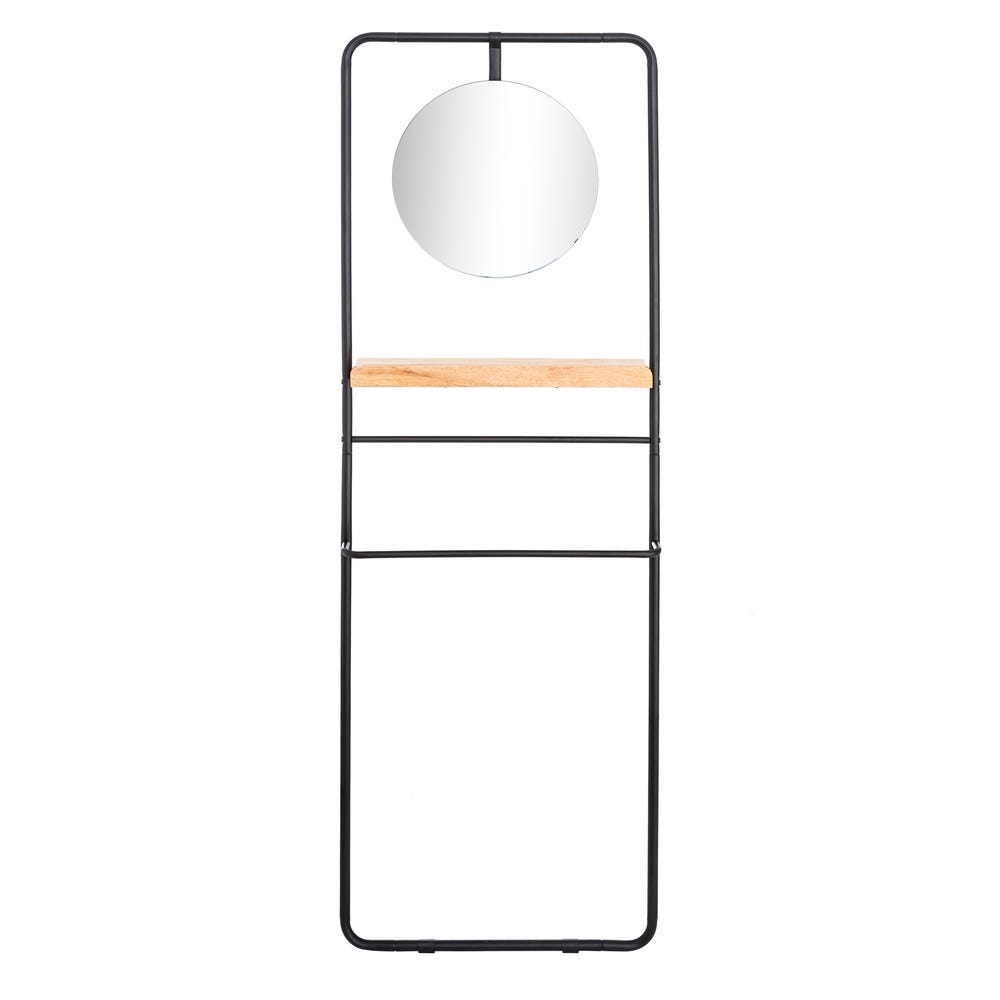 Lolahome Perchero De Pared Con Espejo