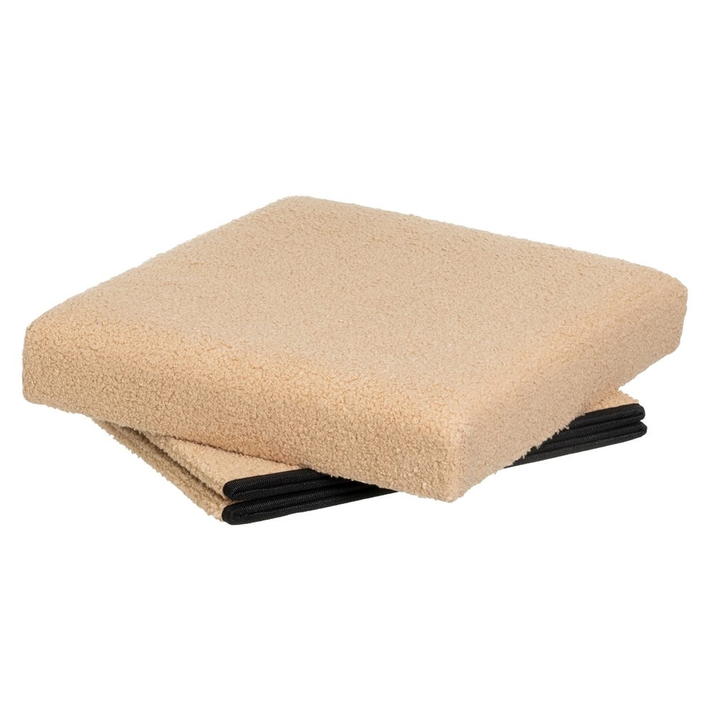 Lolahome Puff Almacenaje Bouclé De 38 Cm