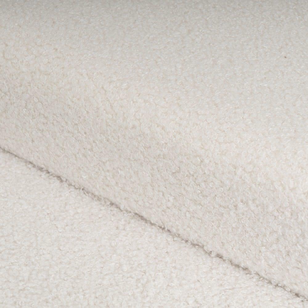 lolahome Puff almacenaje Bouclé de 38 cm