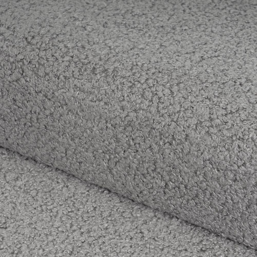 lolahome Puff almacenaje Bouclé de 38 cm