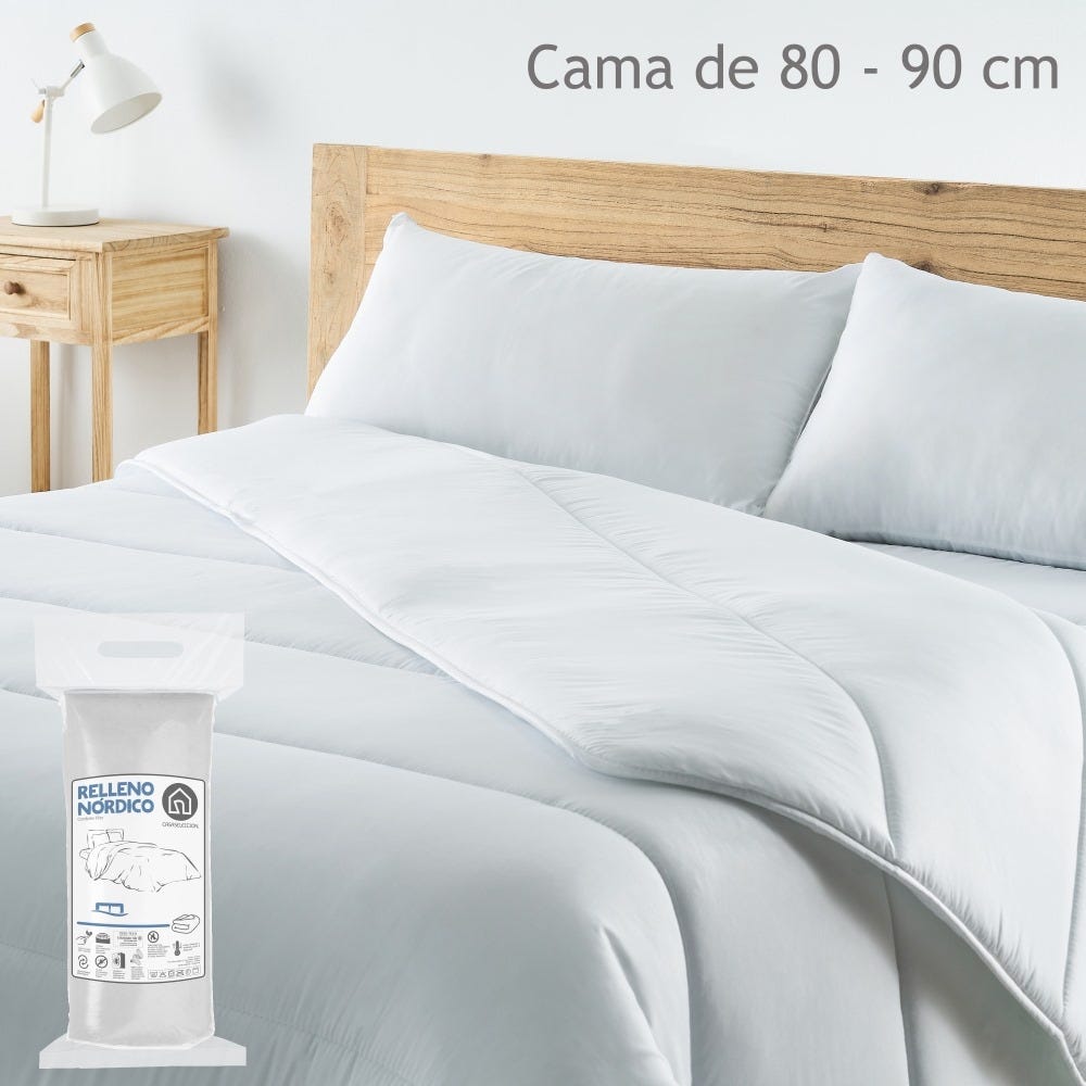 Lolahome Relleno Nórdico Antiácaros Blanco