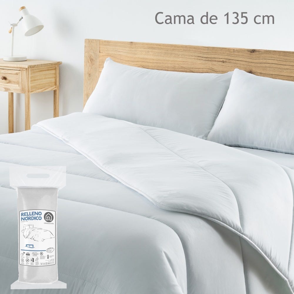 Lolahome Relleno Nórdico Antiácaros Blanco