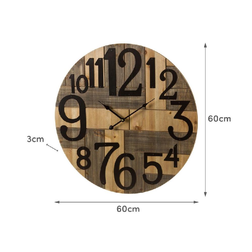 Lolahome Reloj Listones Natural