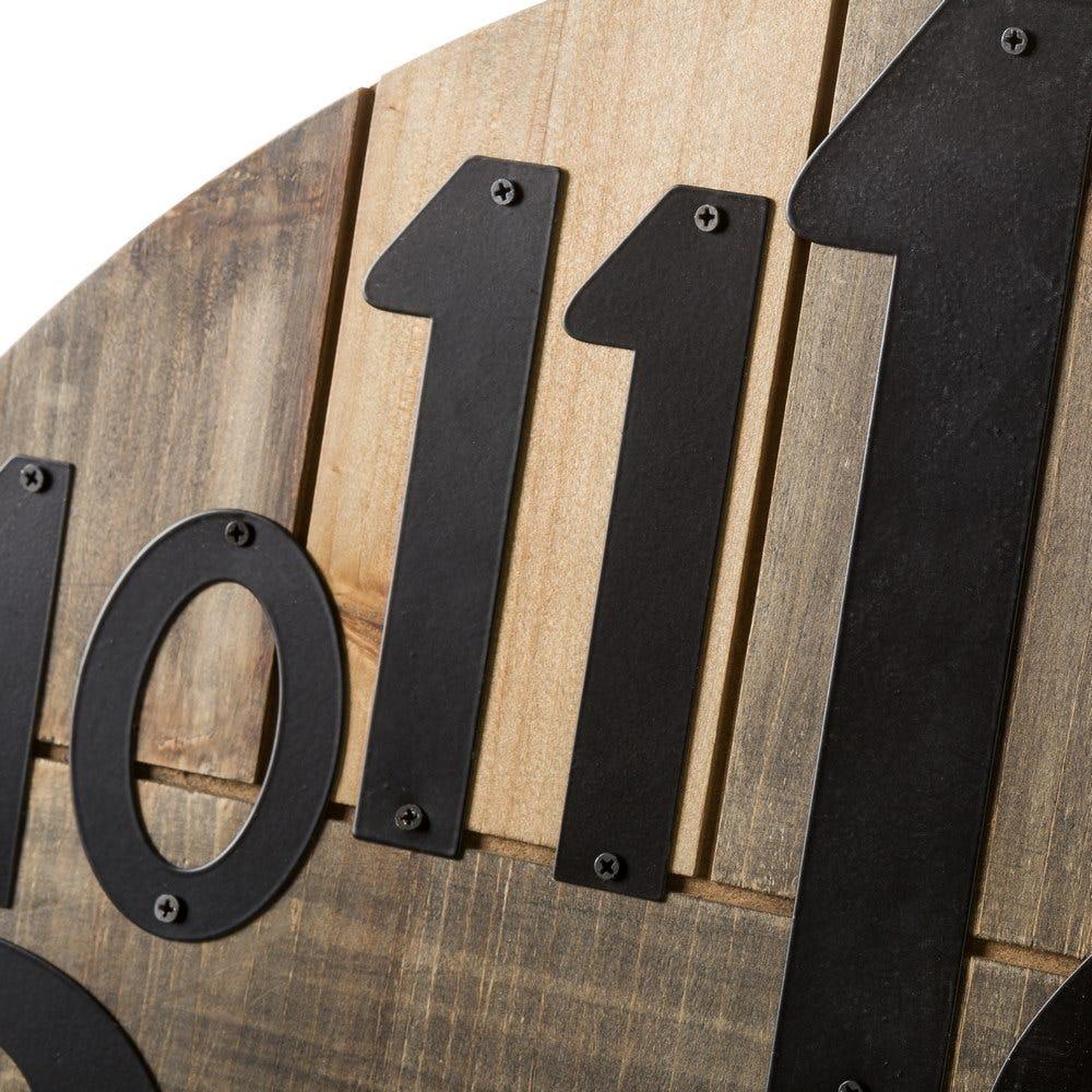 Lolahome Reloj Listones Natural