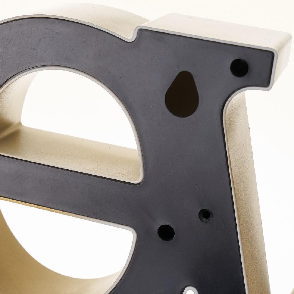 Lolahome Reloj Love Dorado Mate De 39x14 Cm