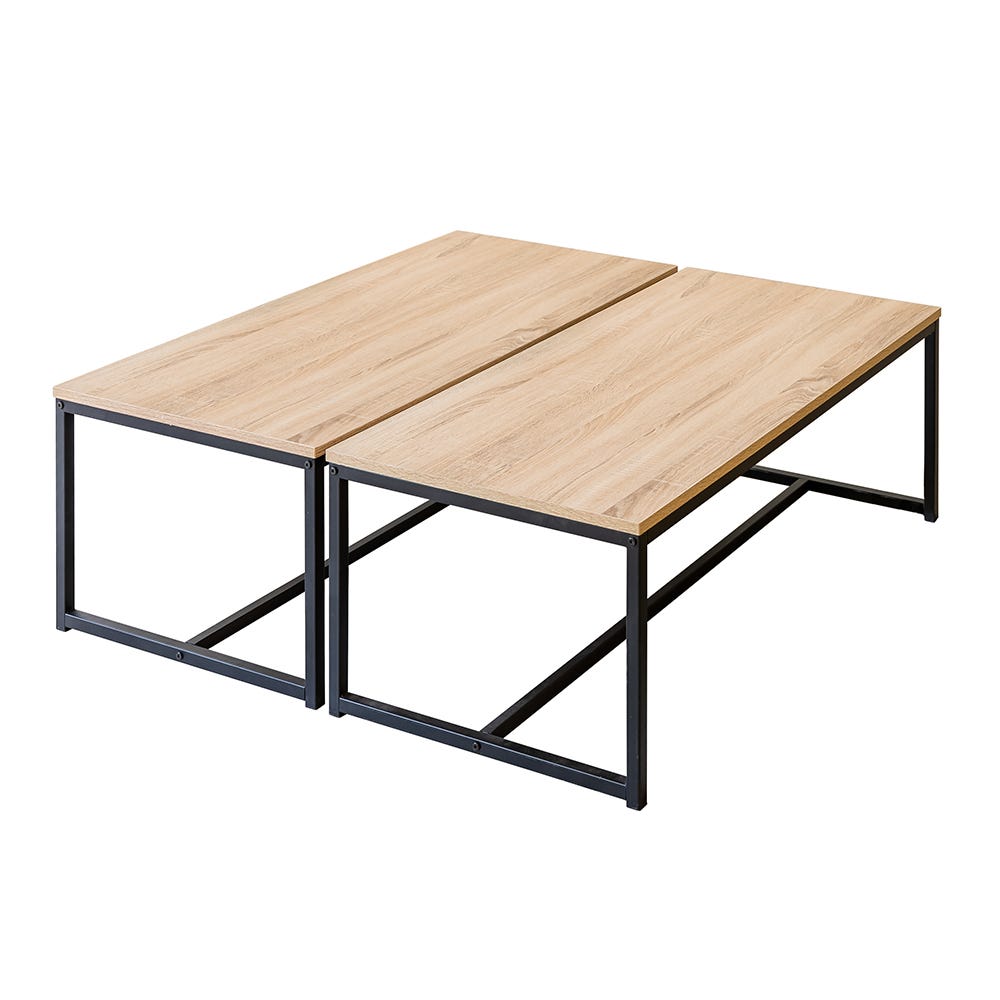 Lolahome Set 2 Mesas De Centro Urban