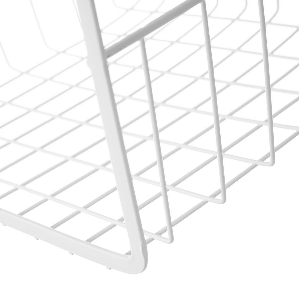 Lolahome Set De 2 Cestas De Metal De 30x24x14 Cm