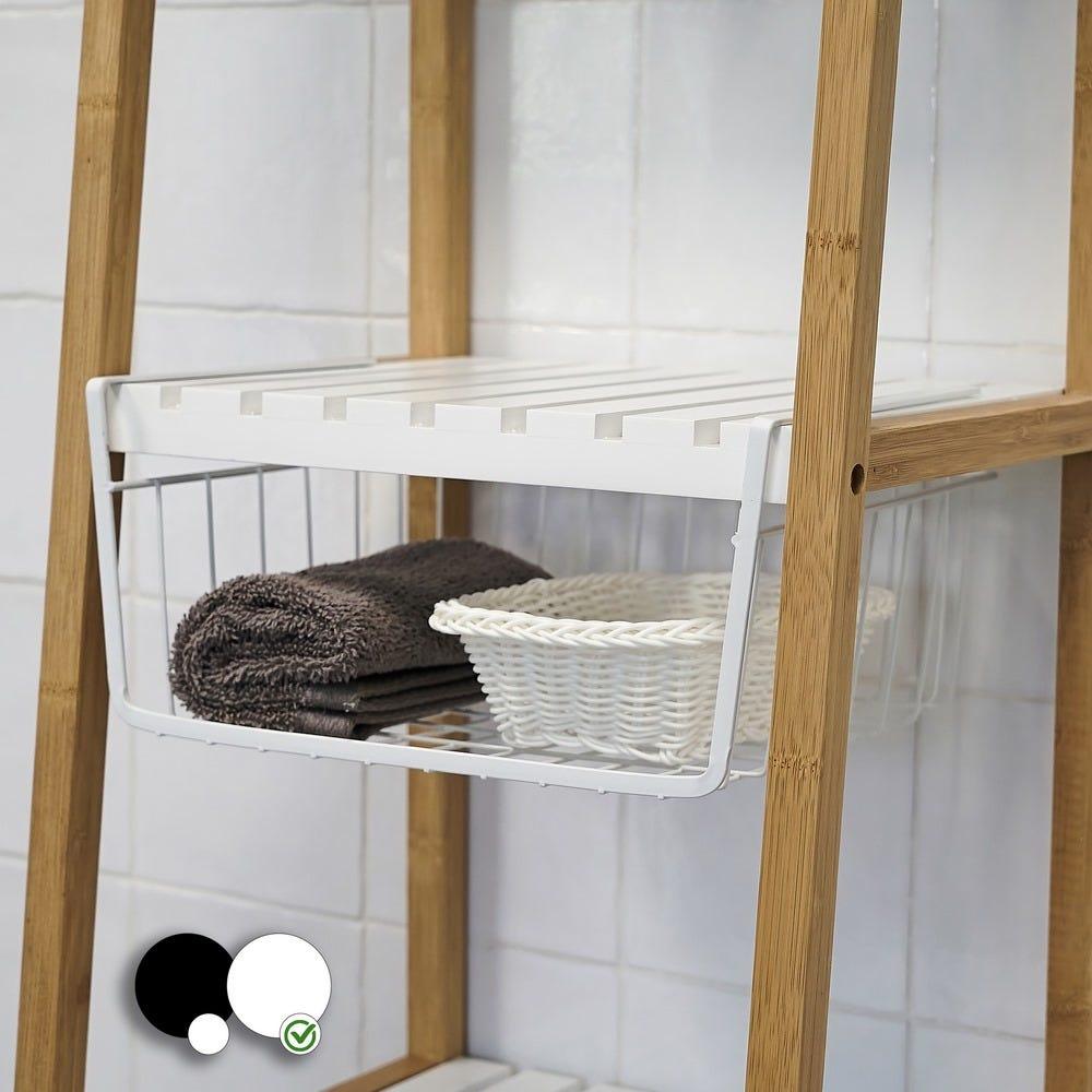 Lolahome Set De 2 Cestas De Metal De 30x24x14 Cm