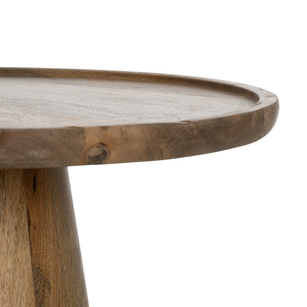 Lolahome Set De 3 Mesita Auxiliar Redonda