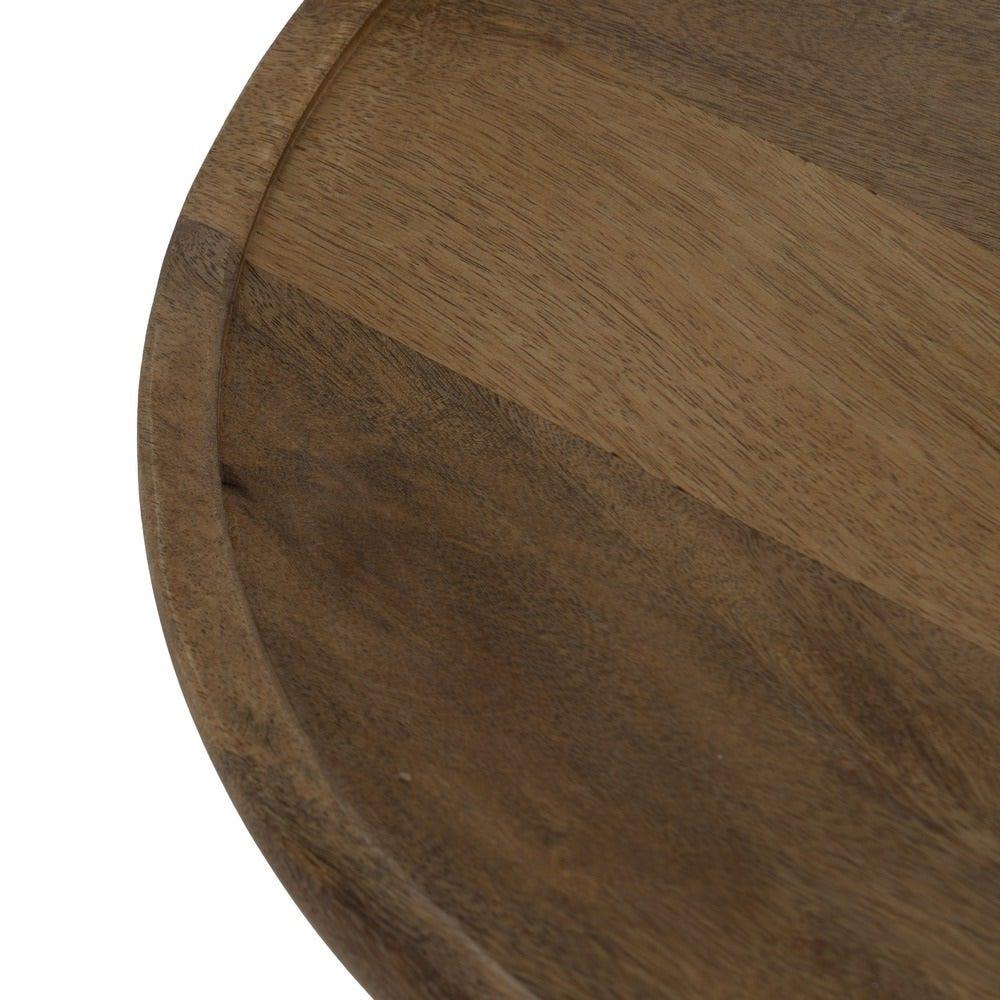 Lolahome Set De 3 Mesita Auxiliar Redonda