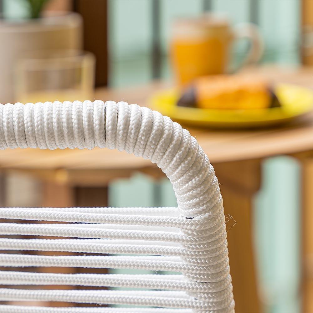 Lolahome Set De 4 Sillas De Jardín Antea