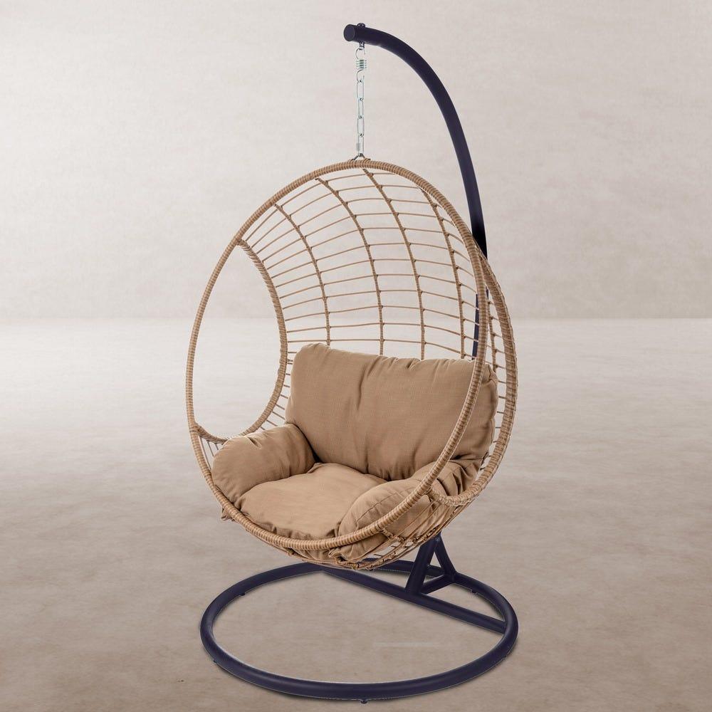 Lolahome Silla Colgante Ariki Negra