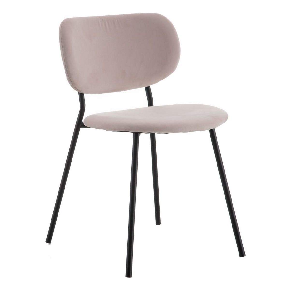 lolahome Silla de comedor de terciopelo