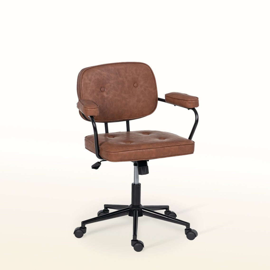 lolahome Silla de escritorio con ruedas