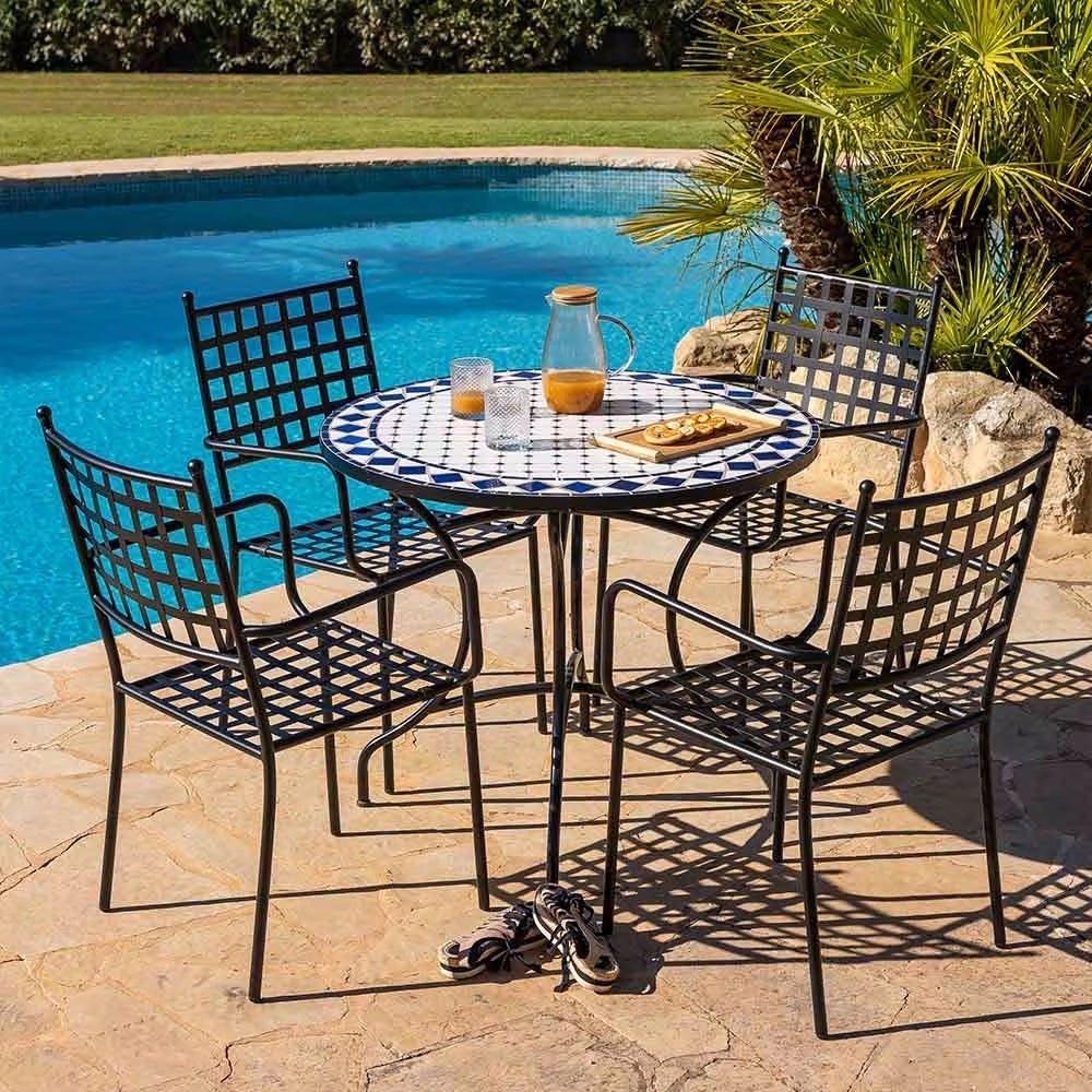 Lolahome Silla De Jardín Apilable Cartago