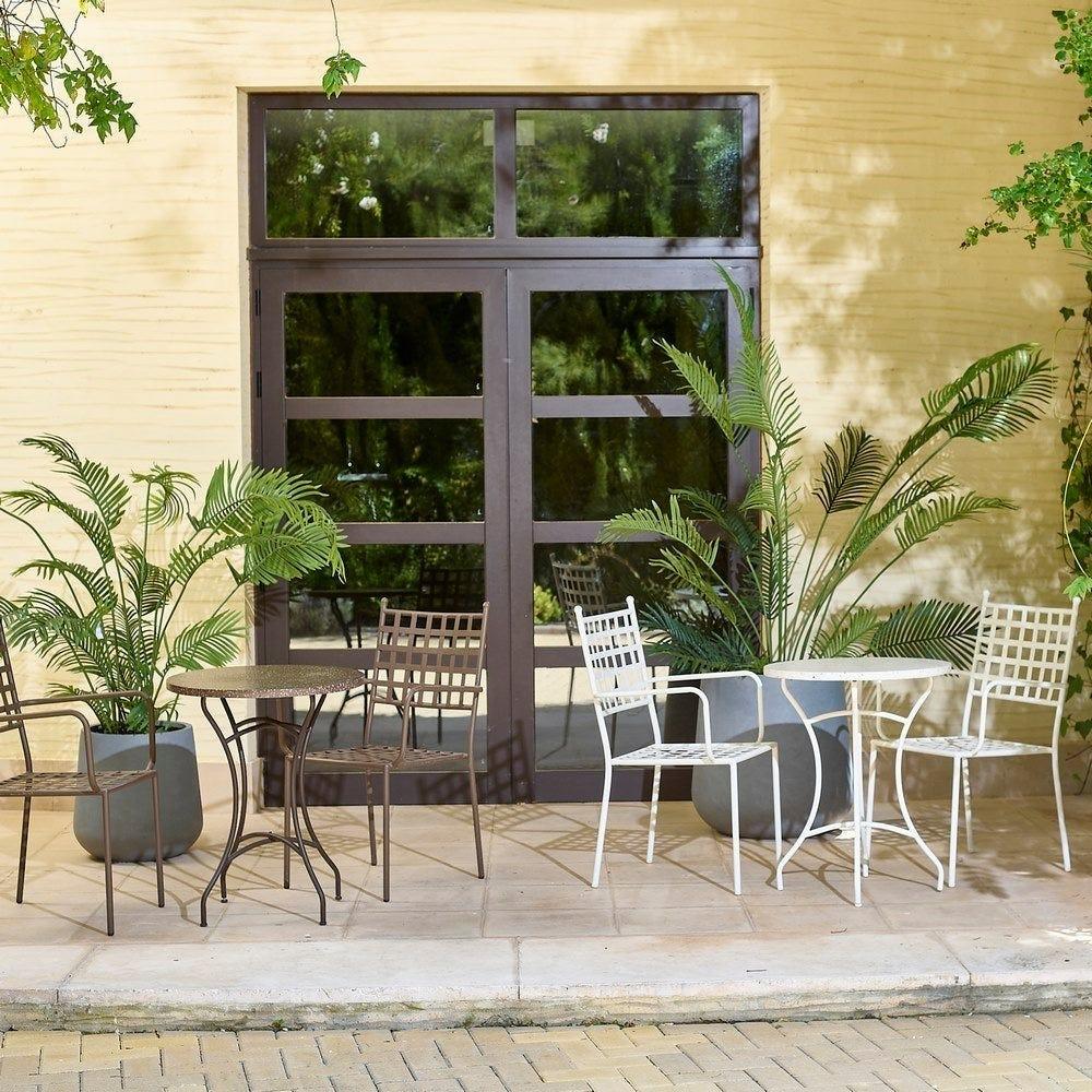 lolahome Silla de jardín apilable Cartago