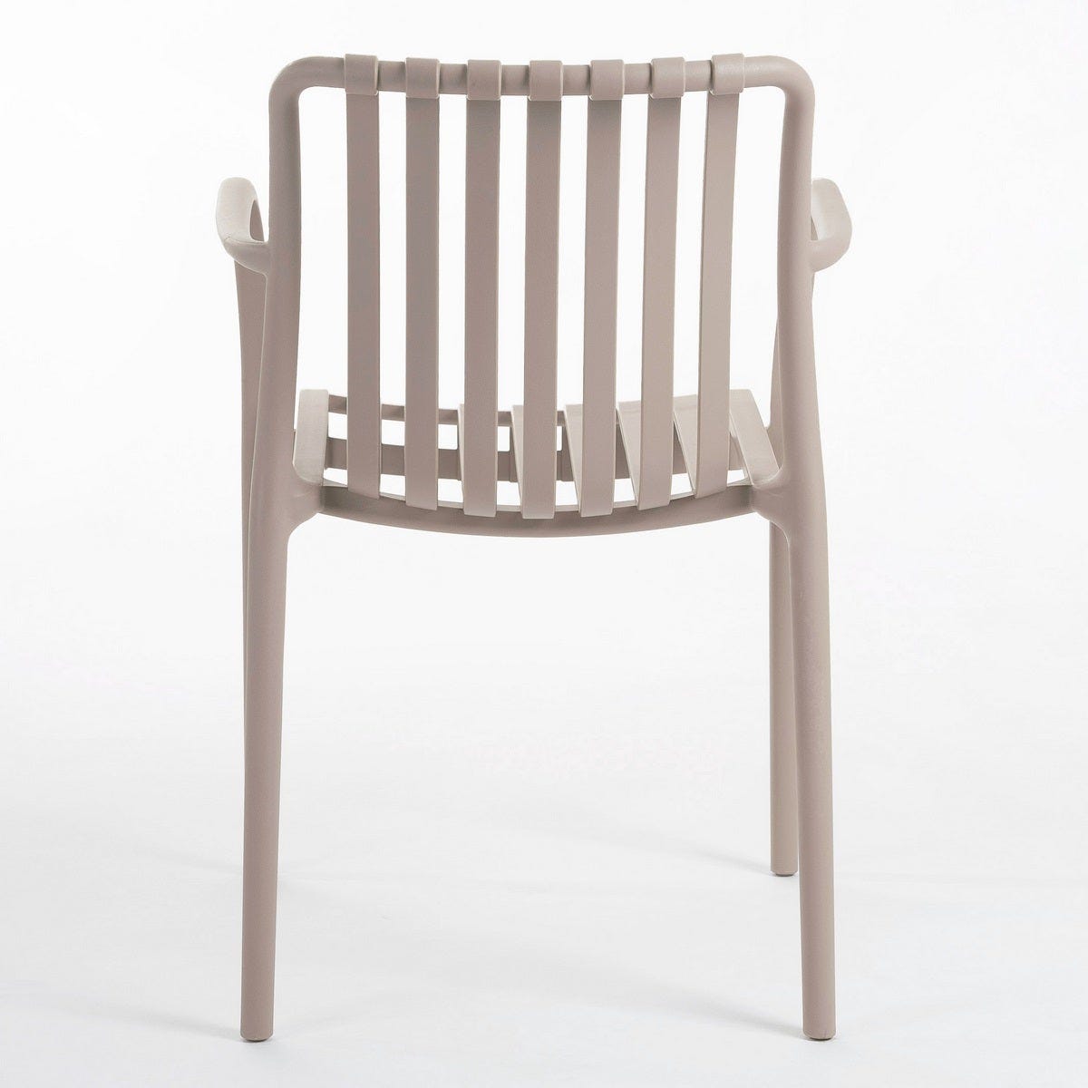 Lolahome Silla De Jardín Apilable Deba Marrón