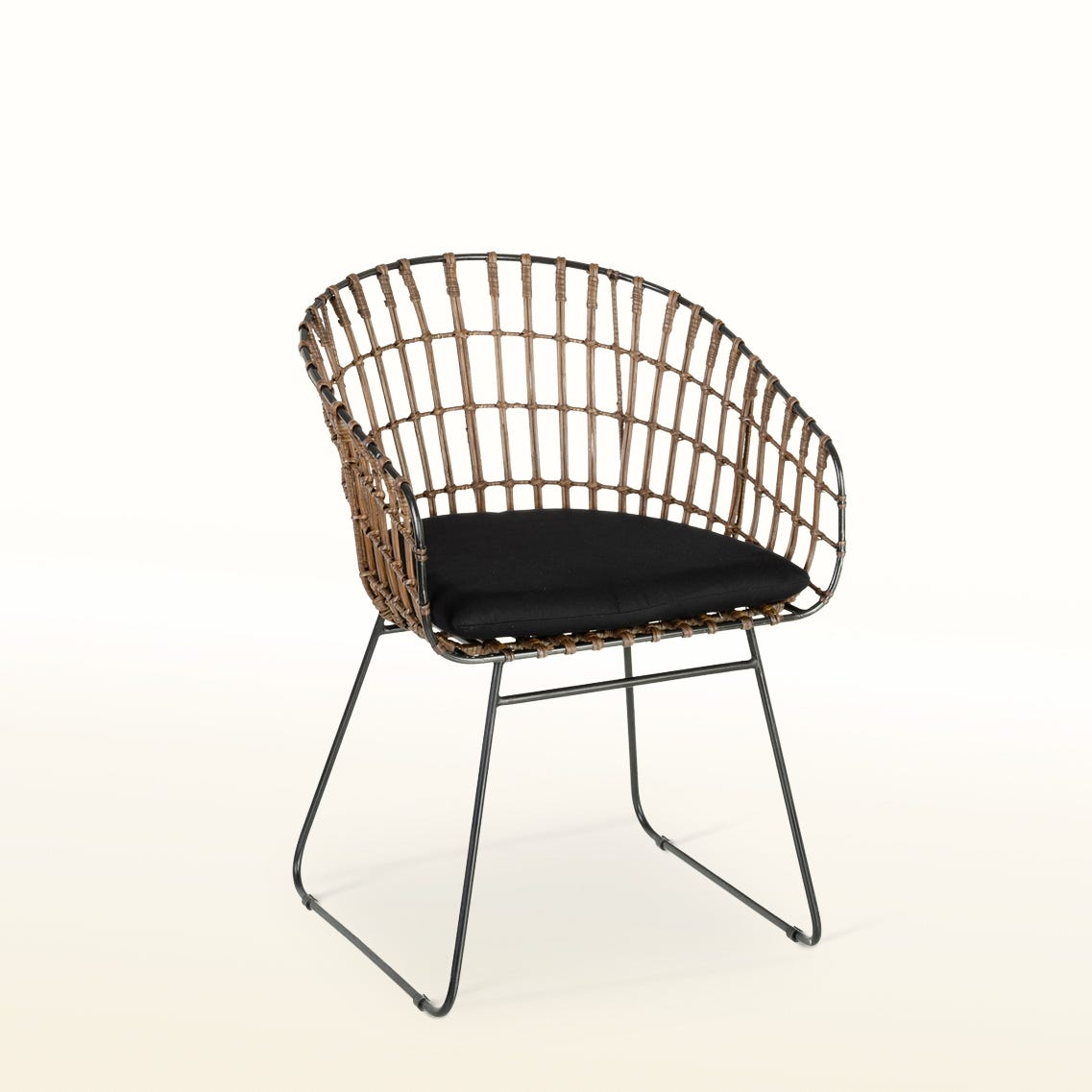 lolahome Silla de ratán