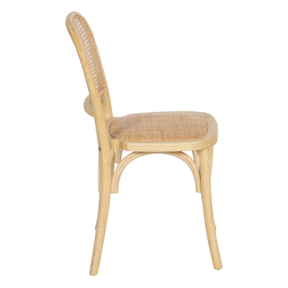Lolahome Silla De Rejilla Natural