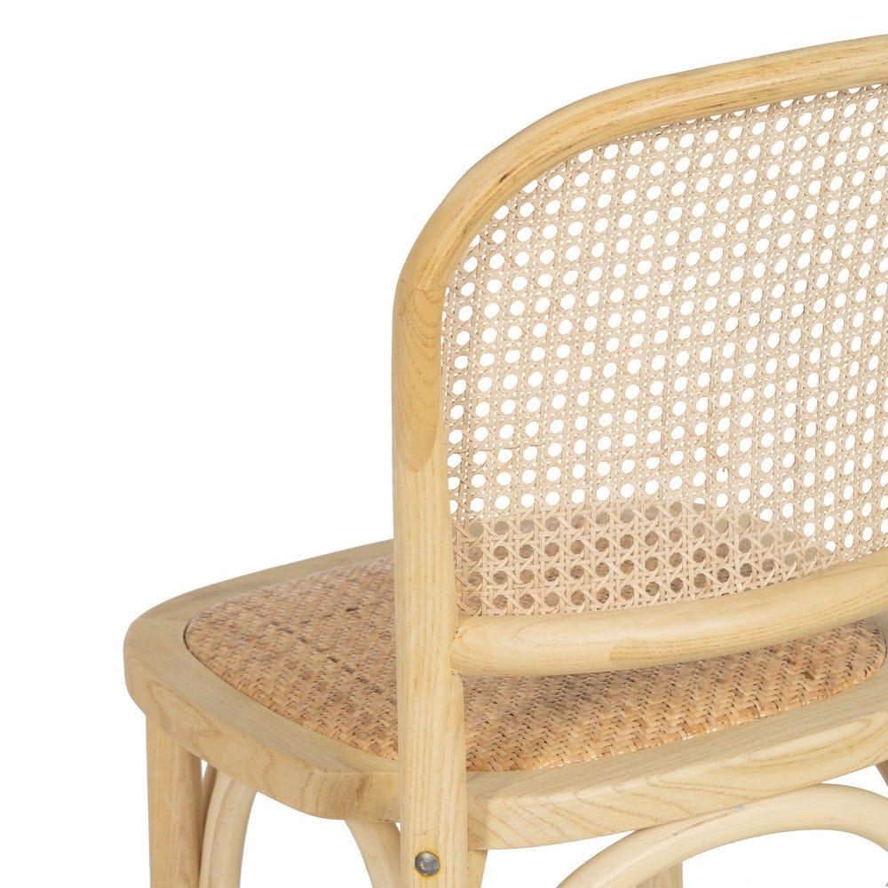 Lolahome Silla De Rejilla Natural