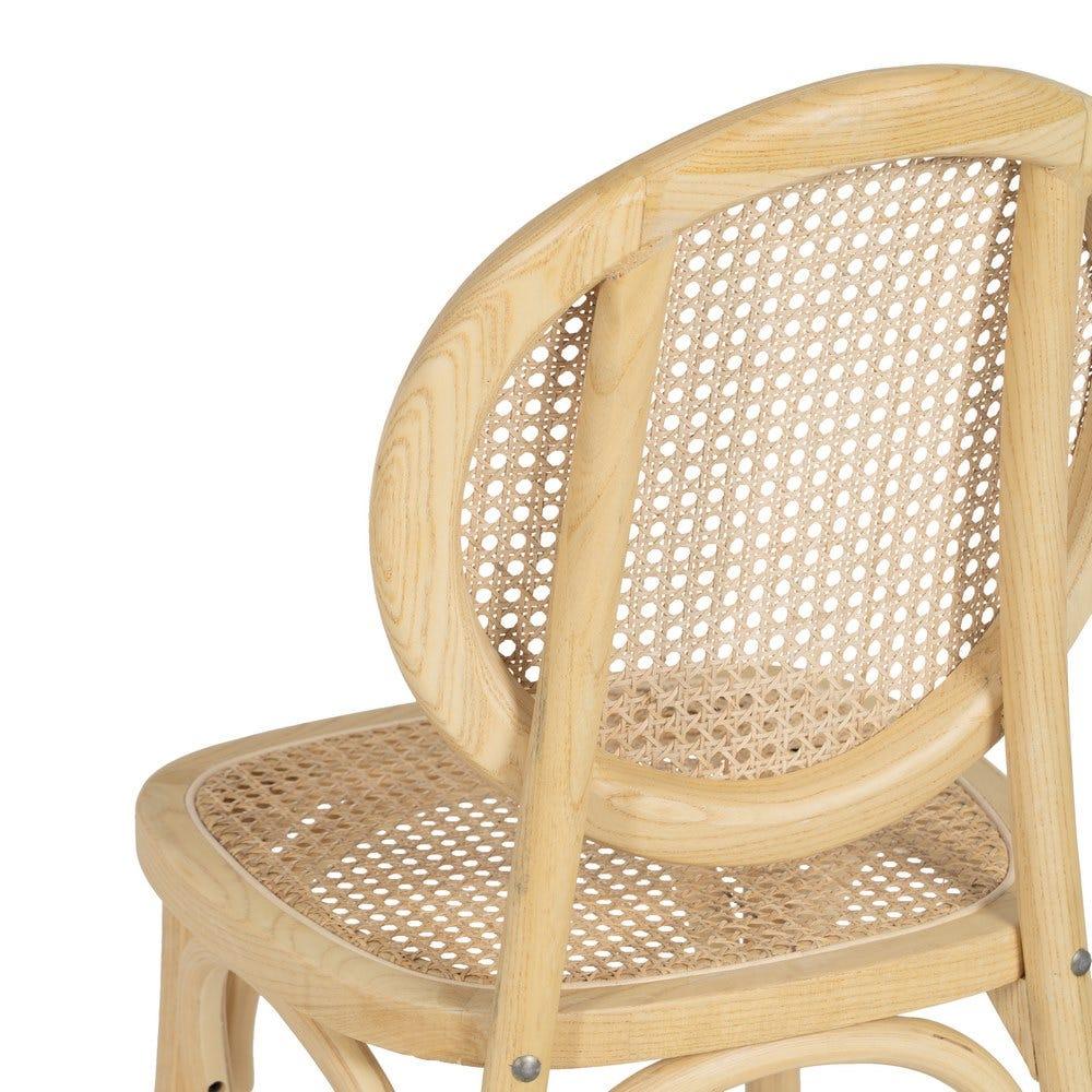 Lolahome Silla De Rejilla Natural
