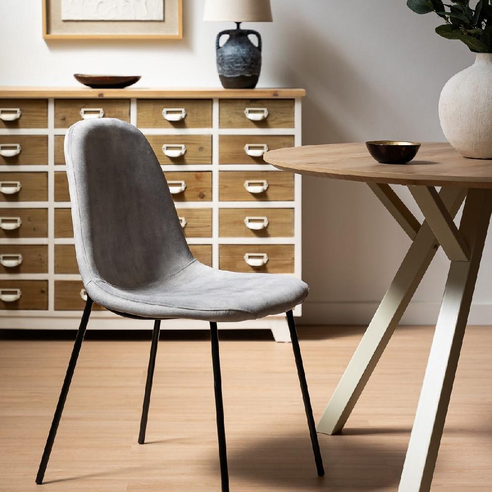 lolahome Silla Gina gris