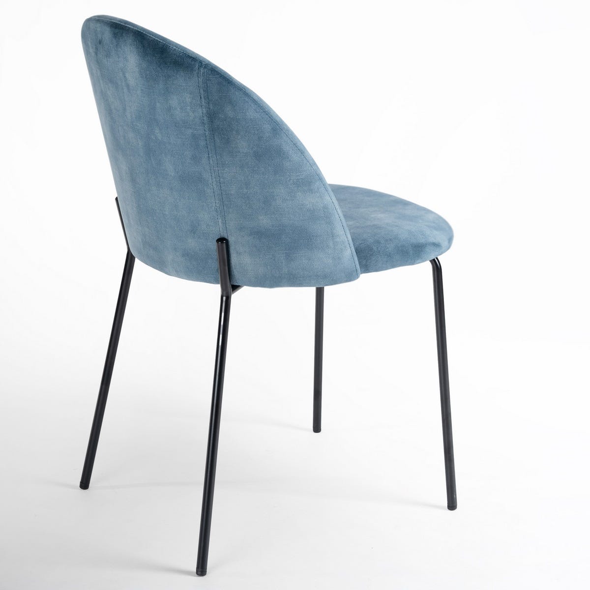 Lolahome Silla Gina Ovalo Azul