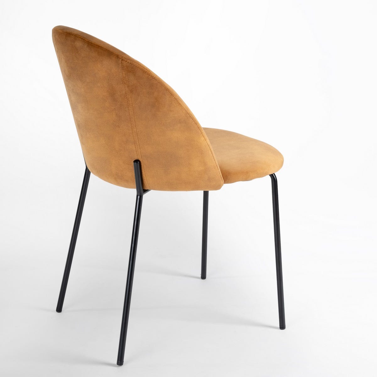 Lolahome Silla Gina Ovalo Ocre