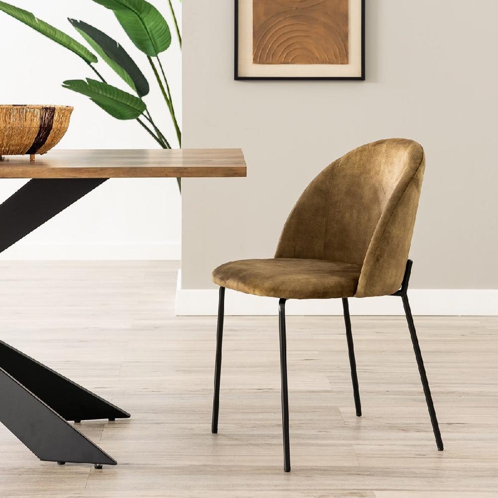 lolahome Silla Gina Ovalo verde