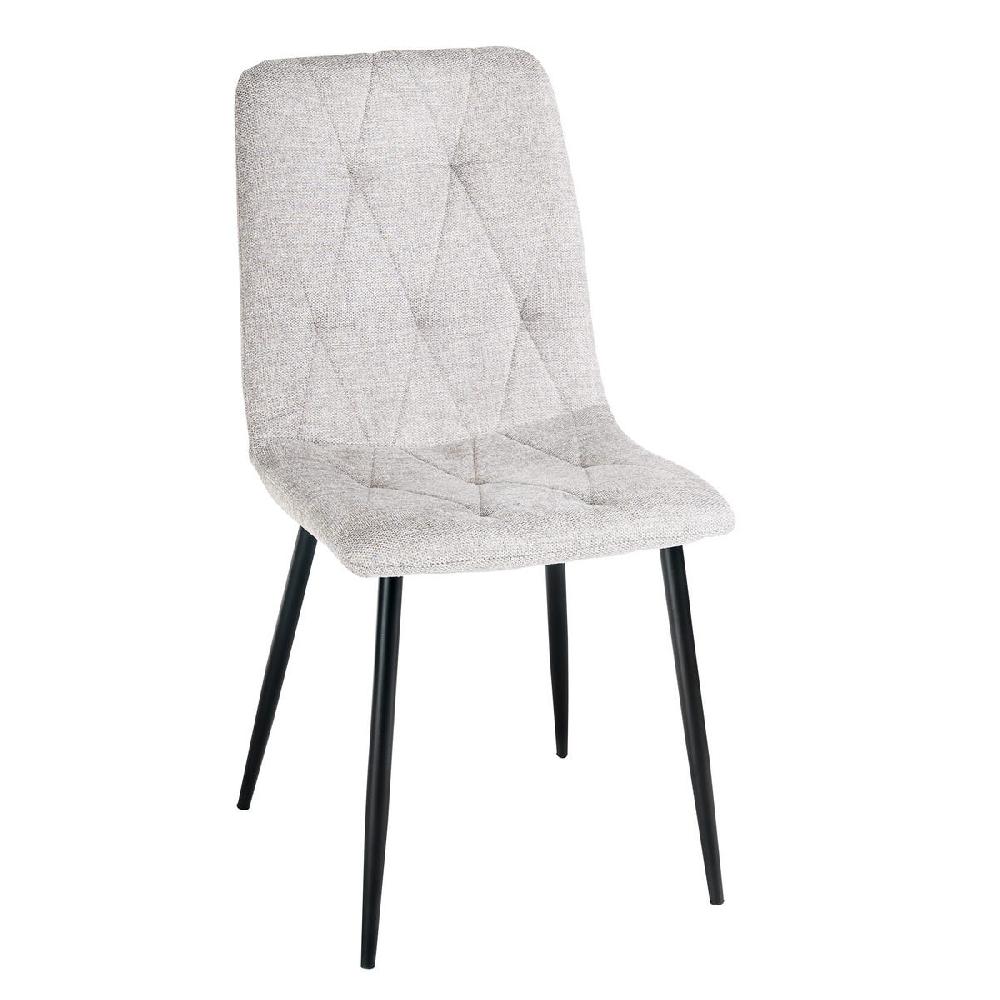 Lolahome Silla Lina Rombos Gris