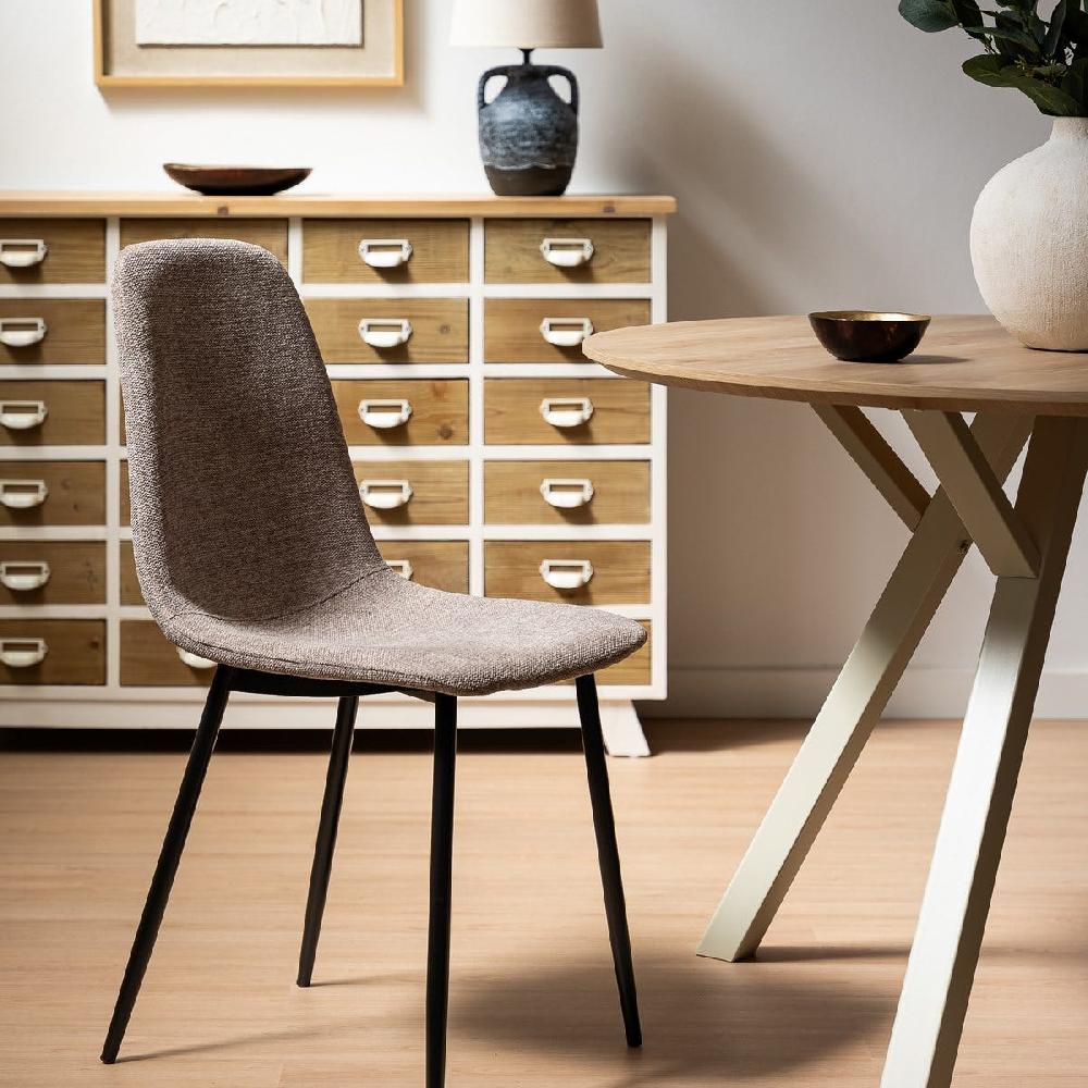 lolahome Silla Lina taupe