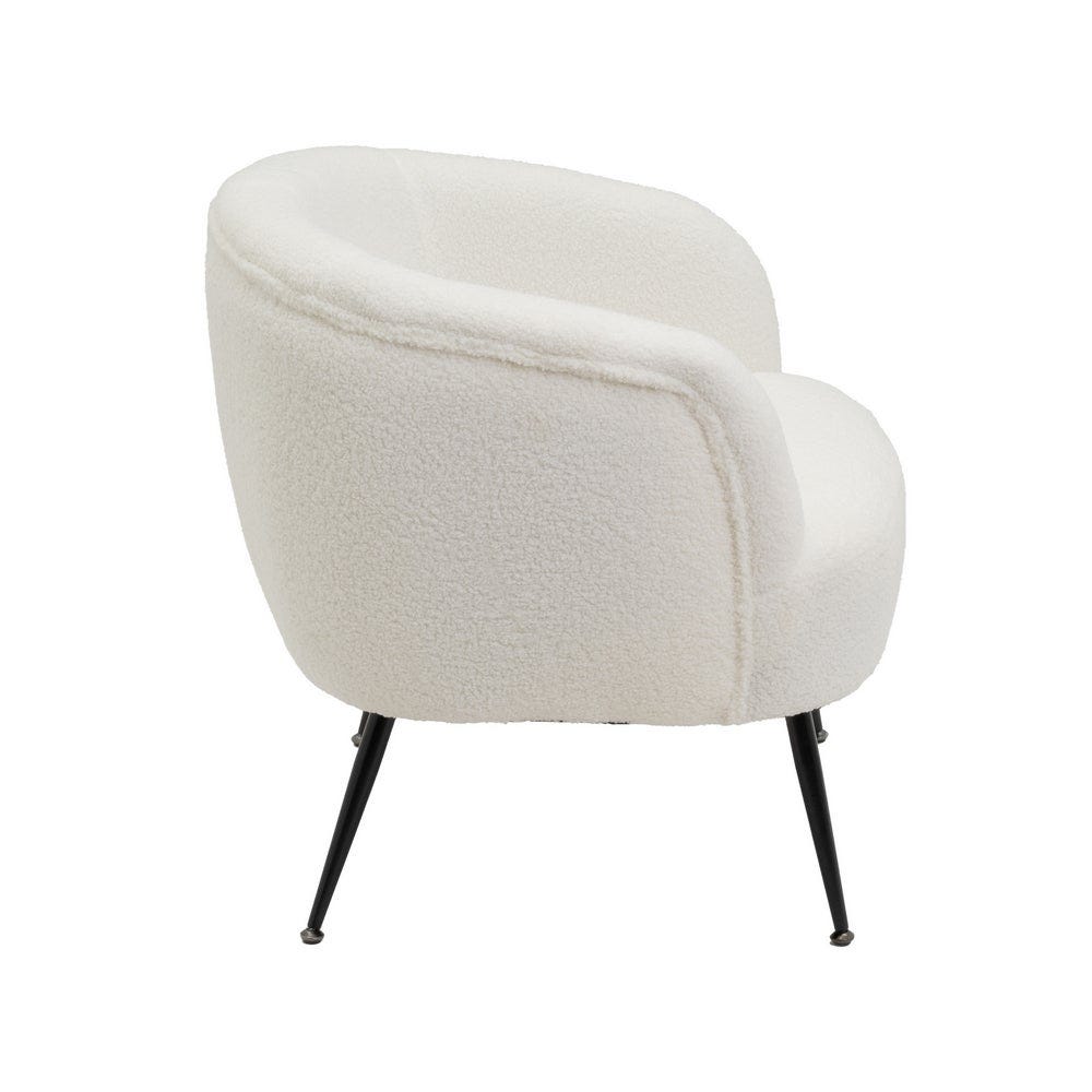 Lolahome Sillón Butaca Dune Blanco