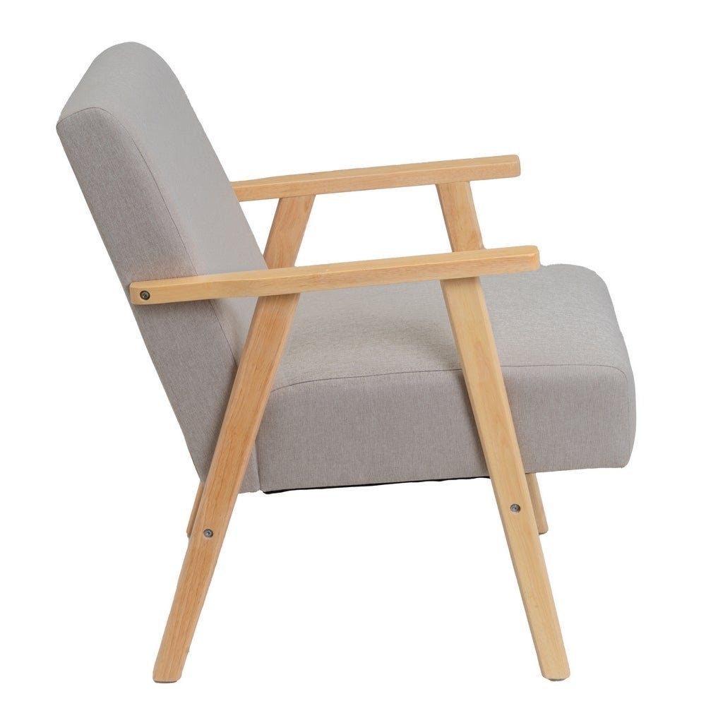 Lolahome Sillón Butaca Vintage Beige