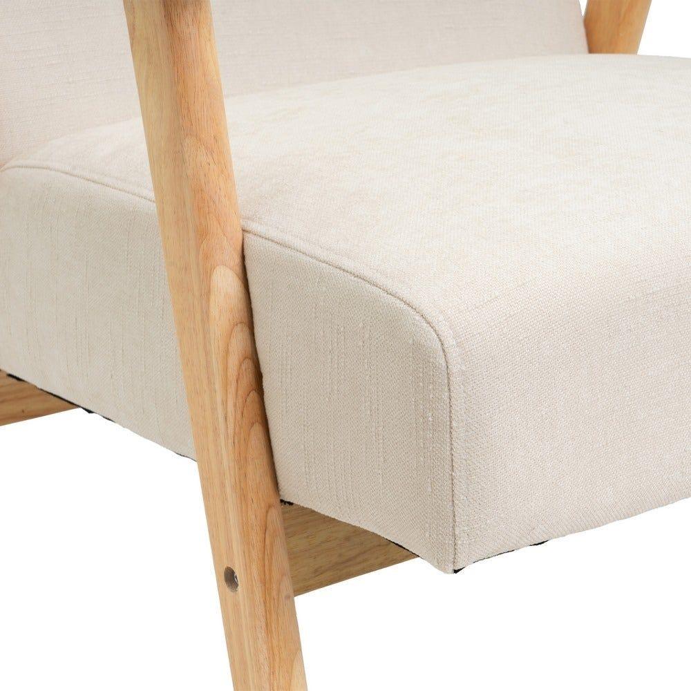 Lolahome Sillón Butaca Vintage Blanco