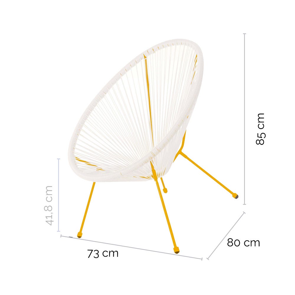 Lolahome Sillón De Jardín Acapulco