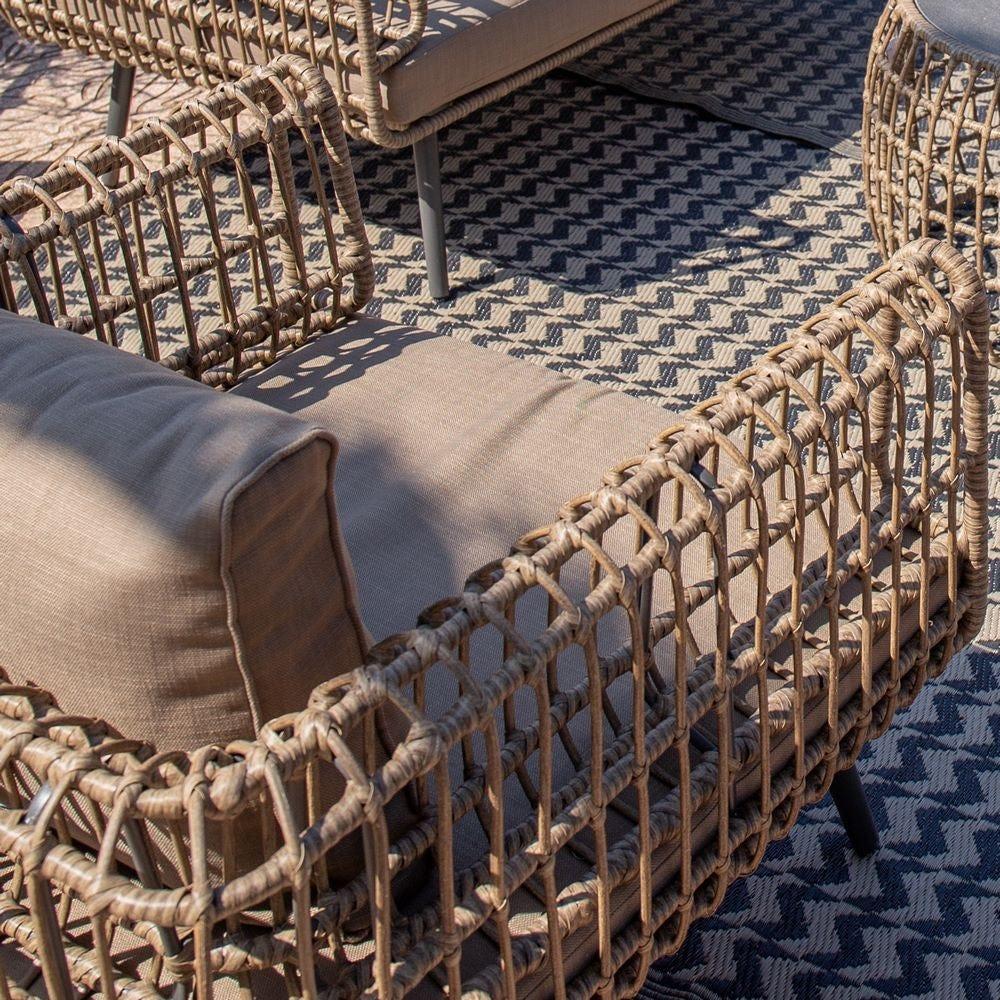 Lolahome Sillón De Jardín Ariki Gris