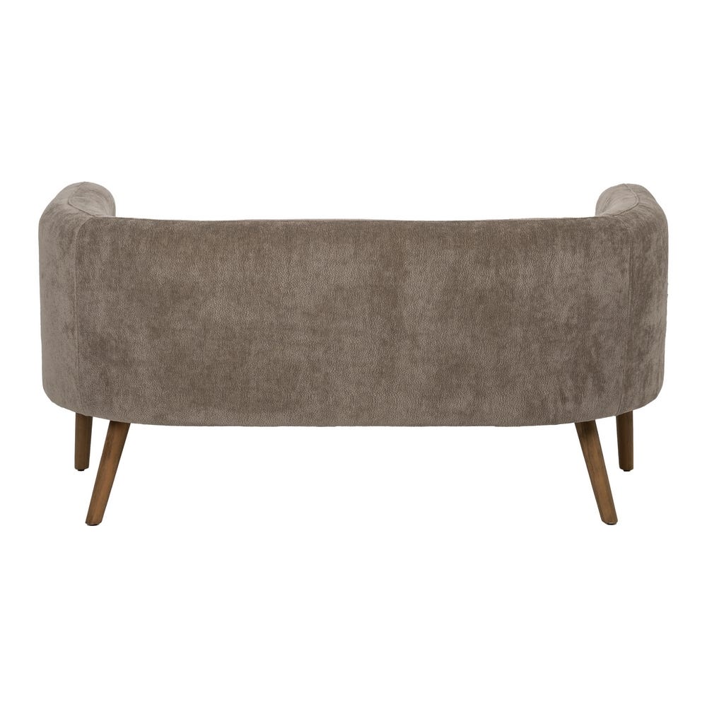 Lolahome Sofá 2 Plazas De Diseño Marrón