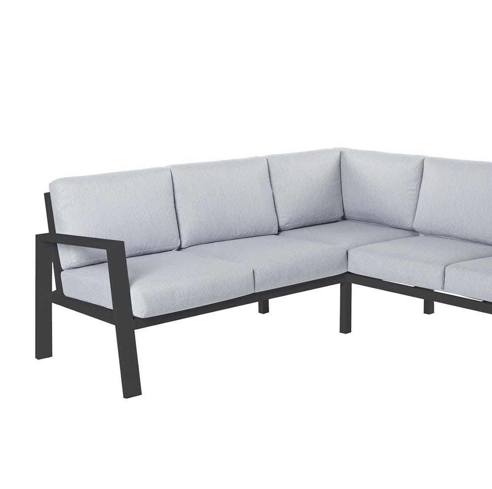 lolahome Sofá de jardín rinconera Thais