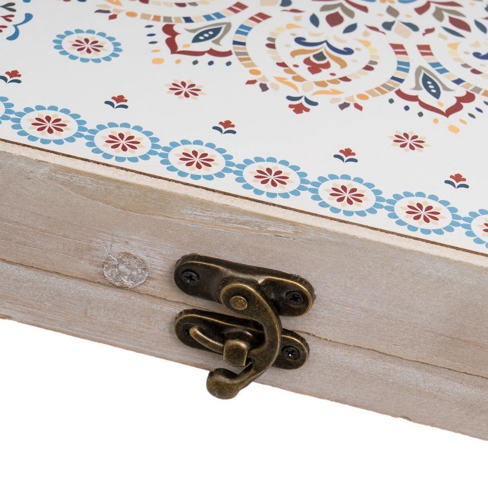 Lolahome Tapa Contador Blanca De Madera 46x32 Cm