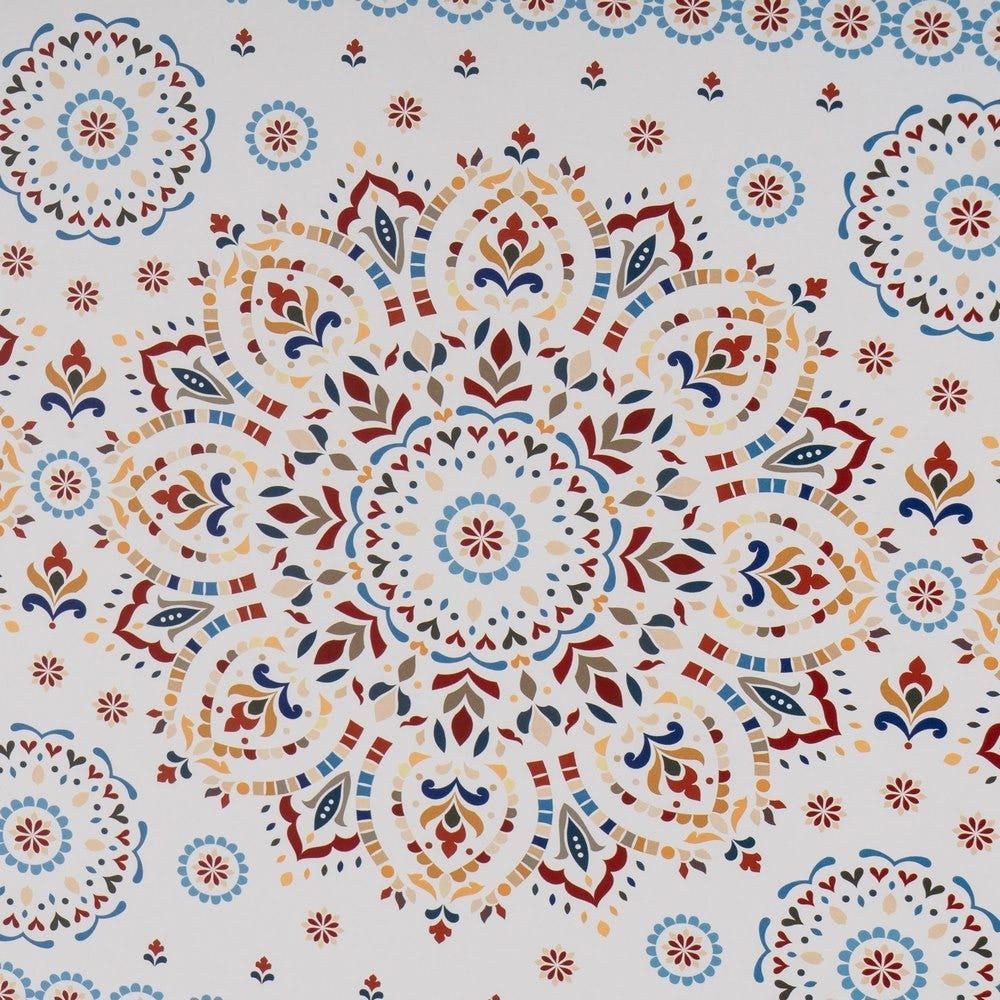 lolahome Tapa contador blanca de madera 46x32 cm