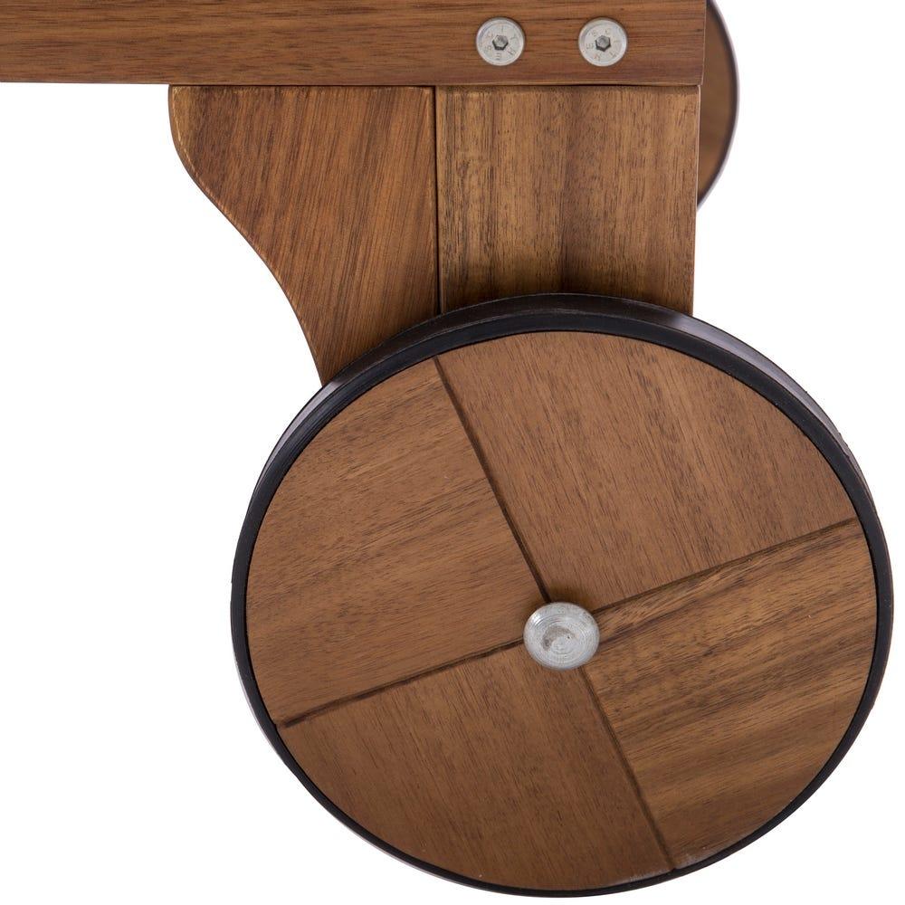 Lolahome Tumbona Jardín Negro