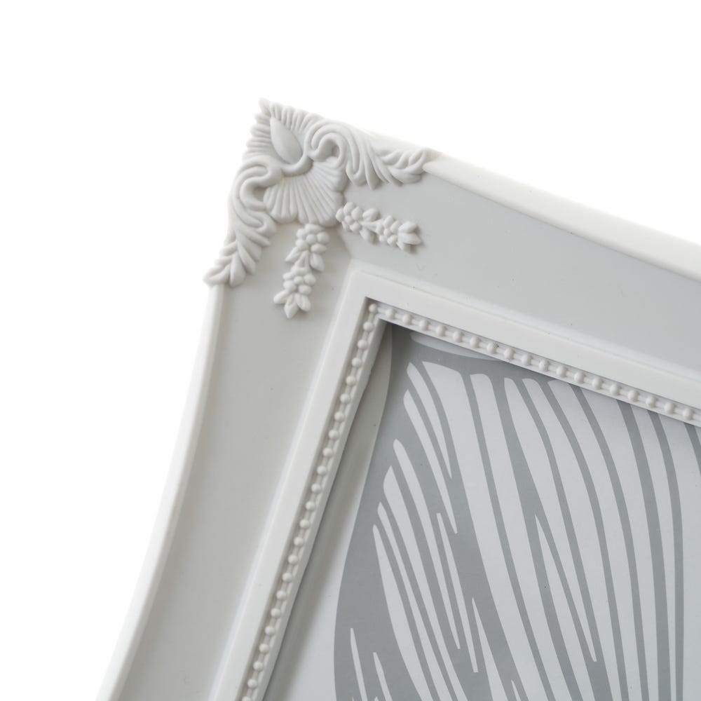 lolahome Marco de madera tallada para fotos de 25x20 cm