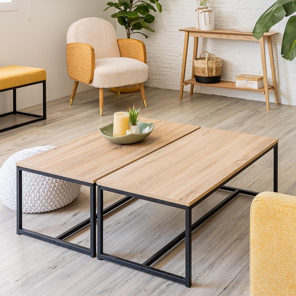 Lolahome Mesa Auxiliar De Centro Urban De 100x50 Cm