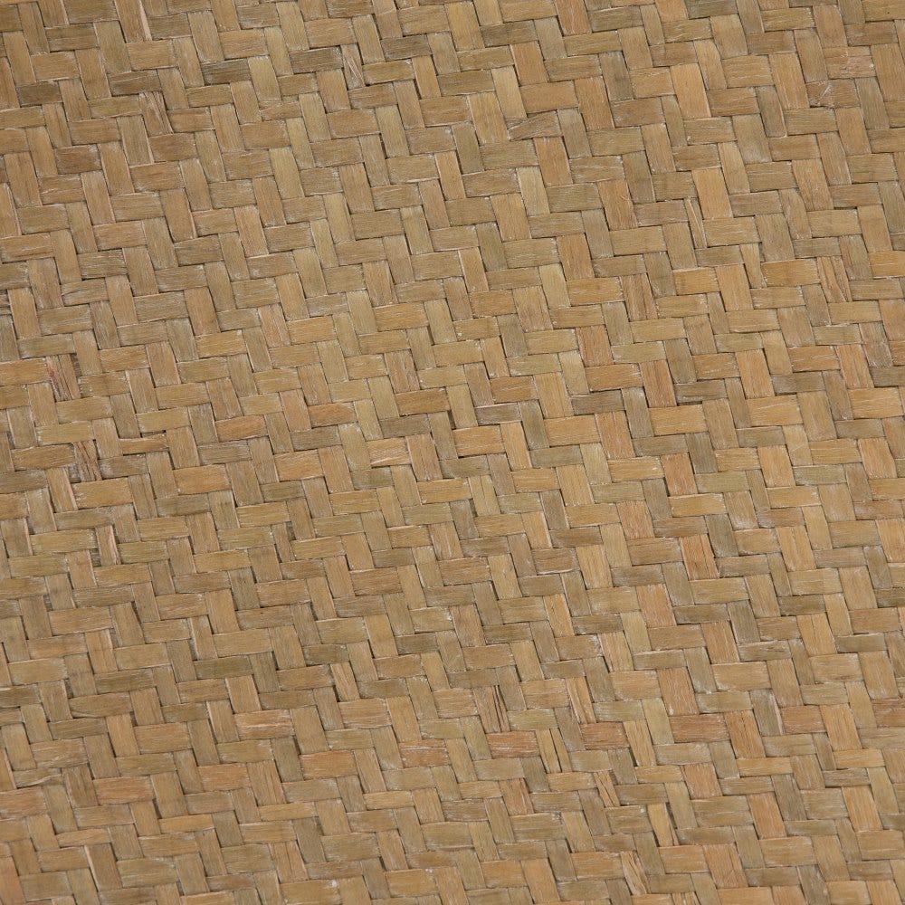 Lolahome Mesita Bandeja Envejecida De Hierro Blanco Y Natural De Ø 50x53 Cm