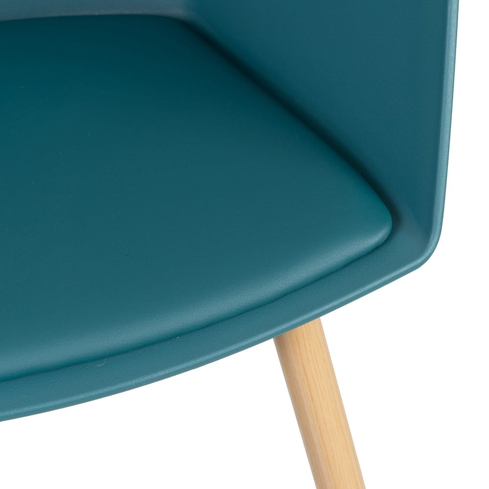 Lolahome Pack De 4 Sillas Con Brazos De Polipropileno